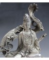 白銅 祥龍觀音